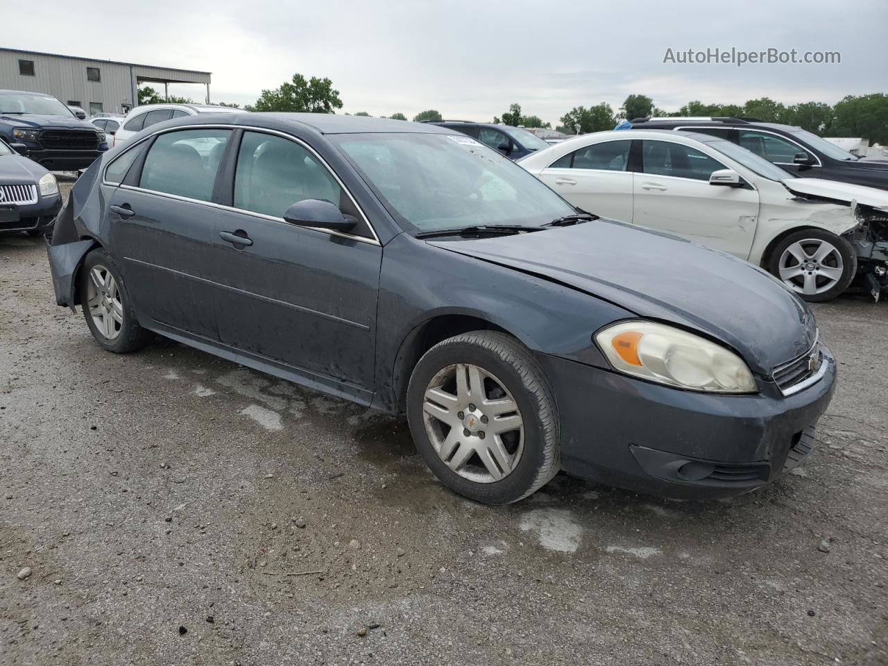 2011 Chevrolet Impala Lt Gray vin: 2G1WG5EK4B1162176