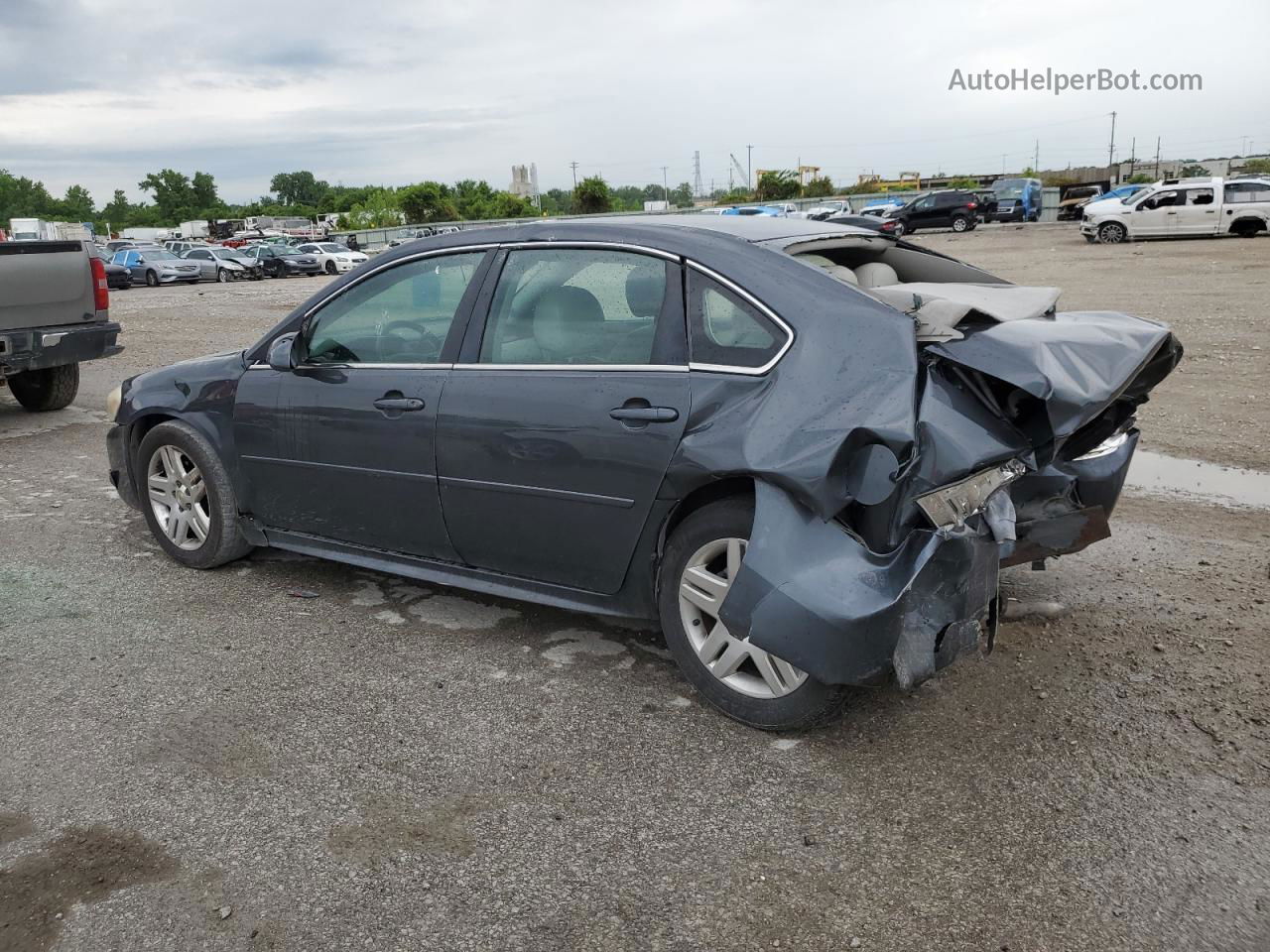 2011 Chevrolet Impala Lt Gray vin: 2G1WG5EK4B1162176