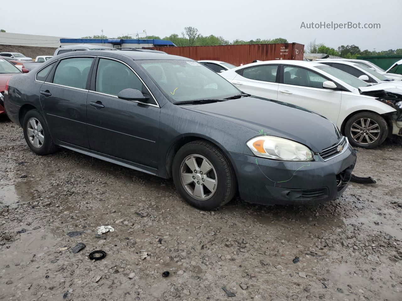 2011 Chevrolet Impala Lt Серый vin: 2G1WG5EK4B1171881