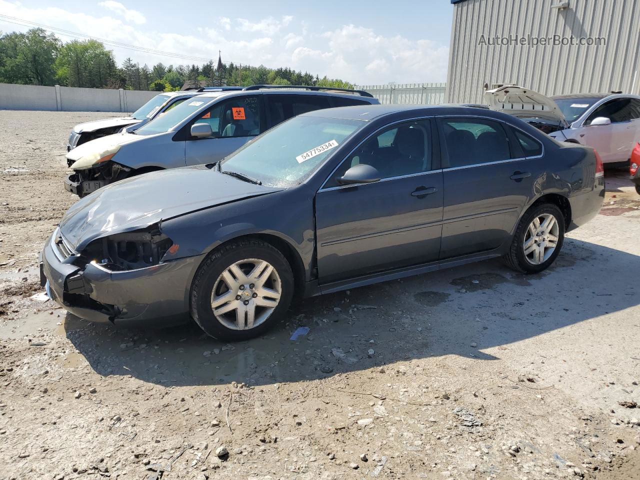 2011 Chevrolet Impala Lt Gray vin: 2G1WG5EK4B1231237