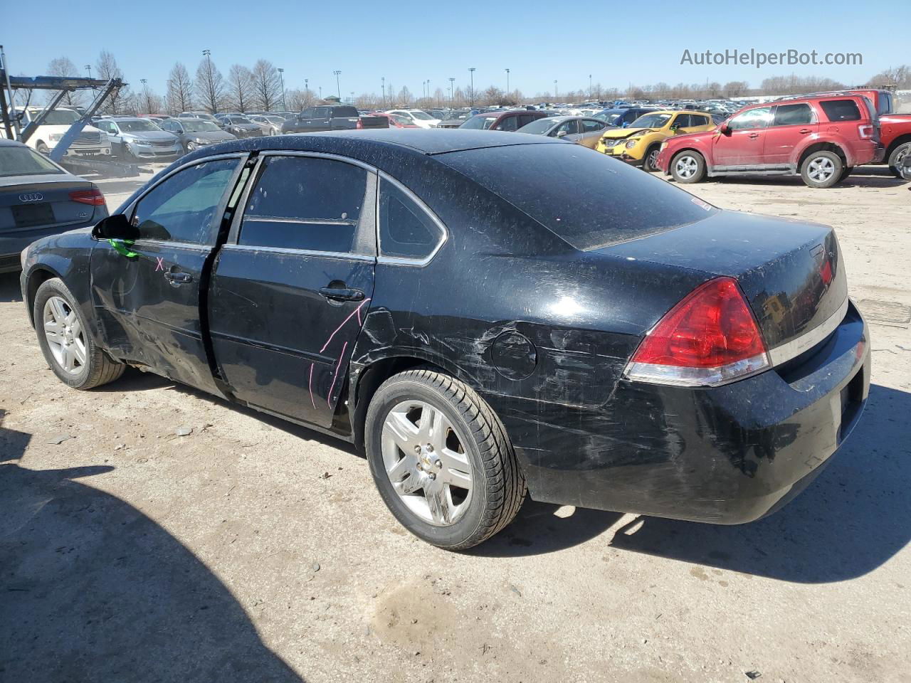 2011 Chevrolet Impala Lt Black vin: 2G1WG5EK4B1243310