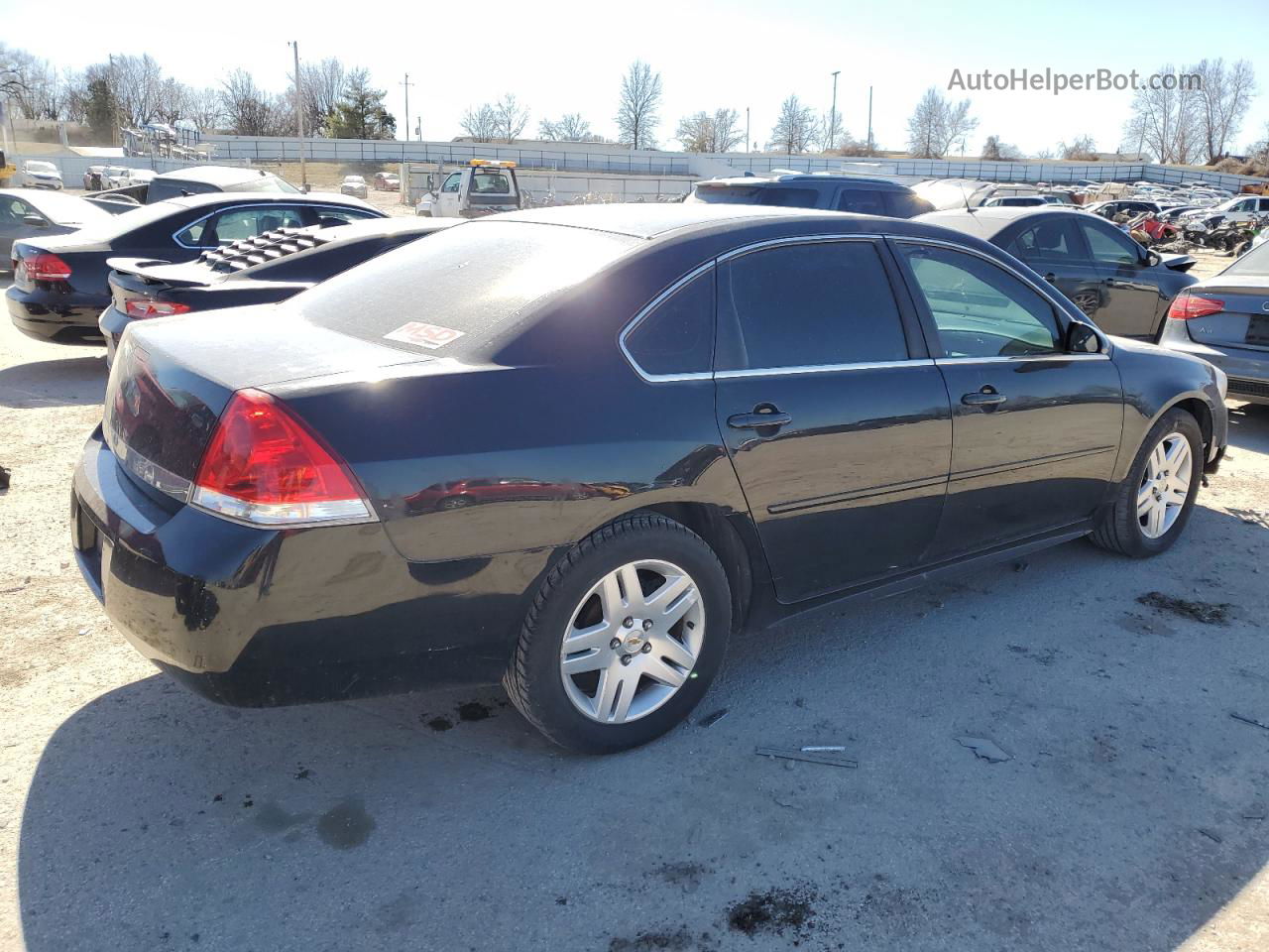 2011 Chevrolet Impala Lt Black vin: 2G1WG5EK4B1243310