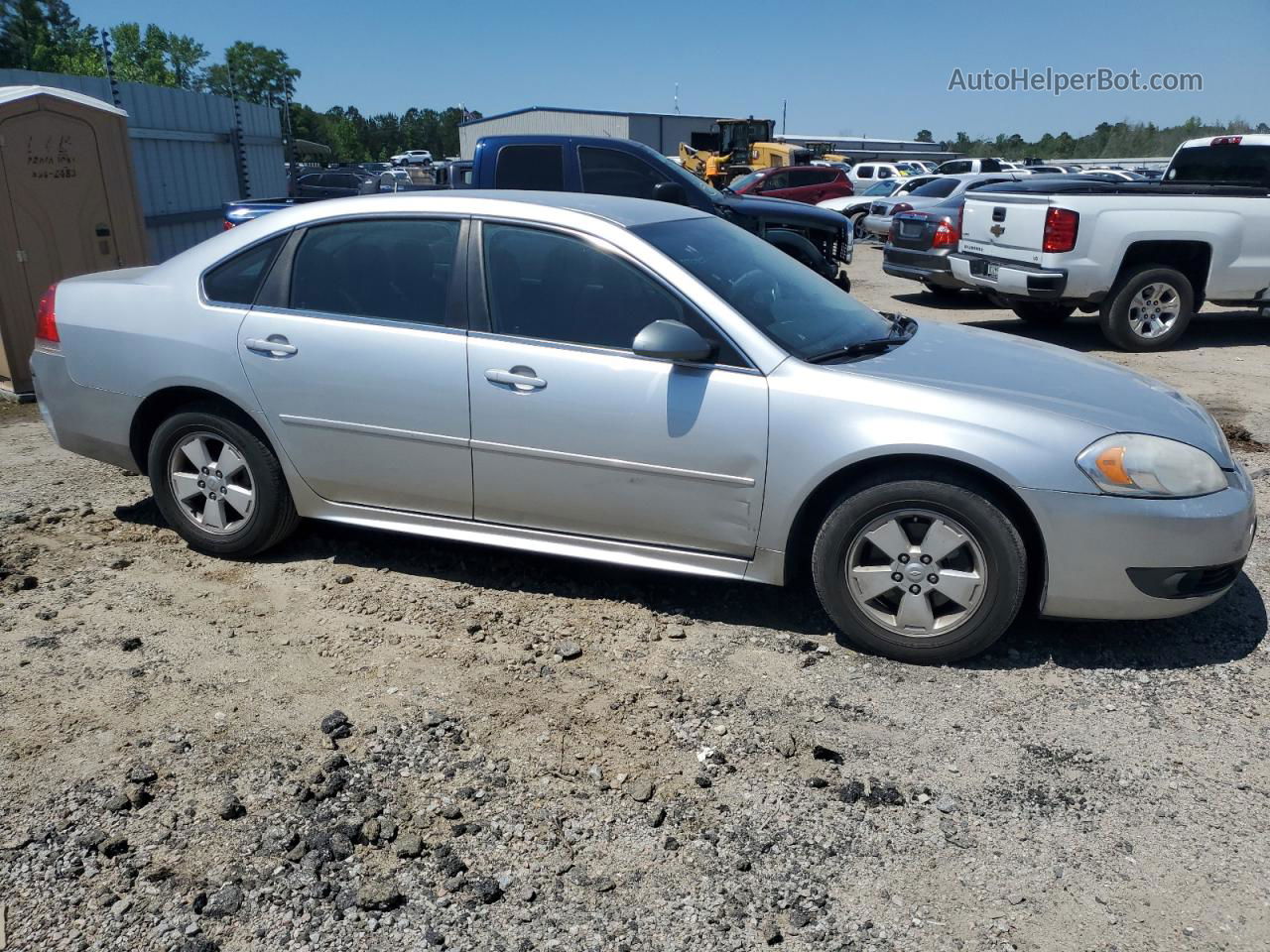 2011 Chevrolet Impala Lt Серебряный vin: 2G1WG5EK4B1301562