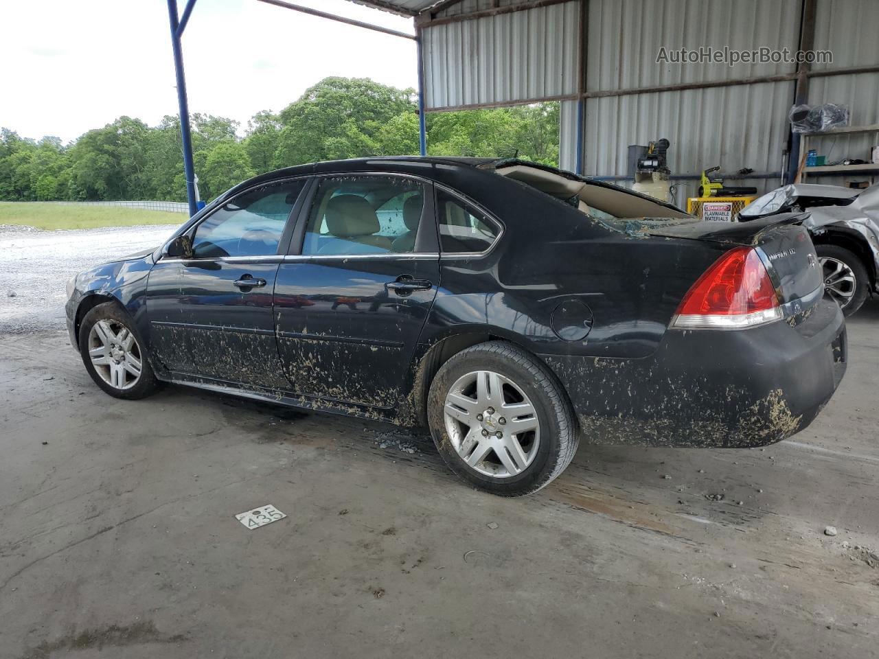 2011 Chevrolet Impala Lt Black vin: 2G1WG5EK4B1315218