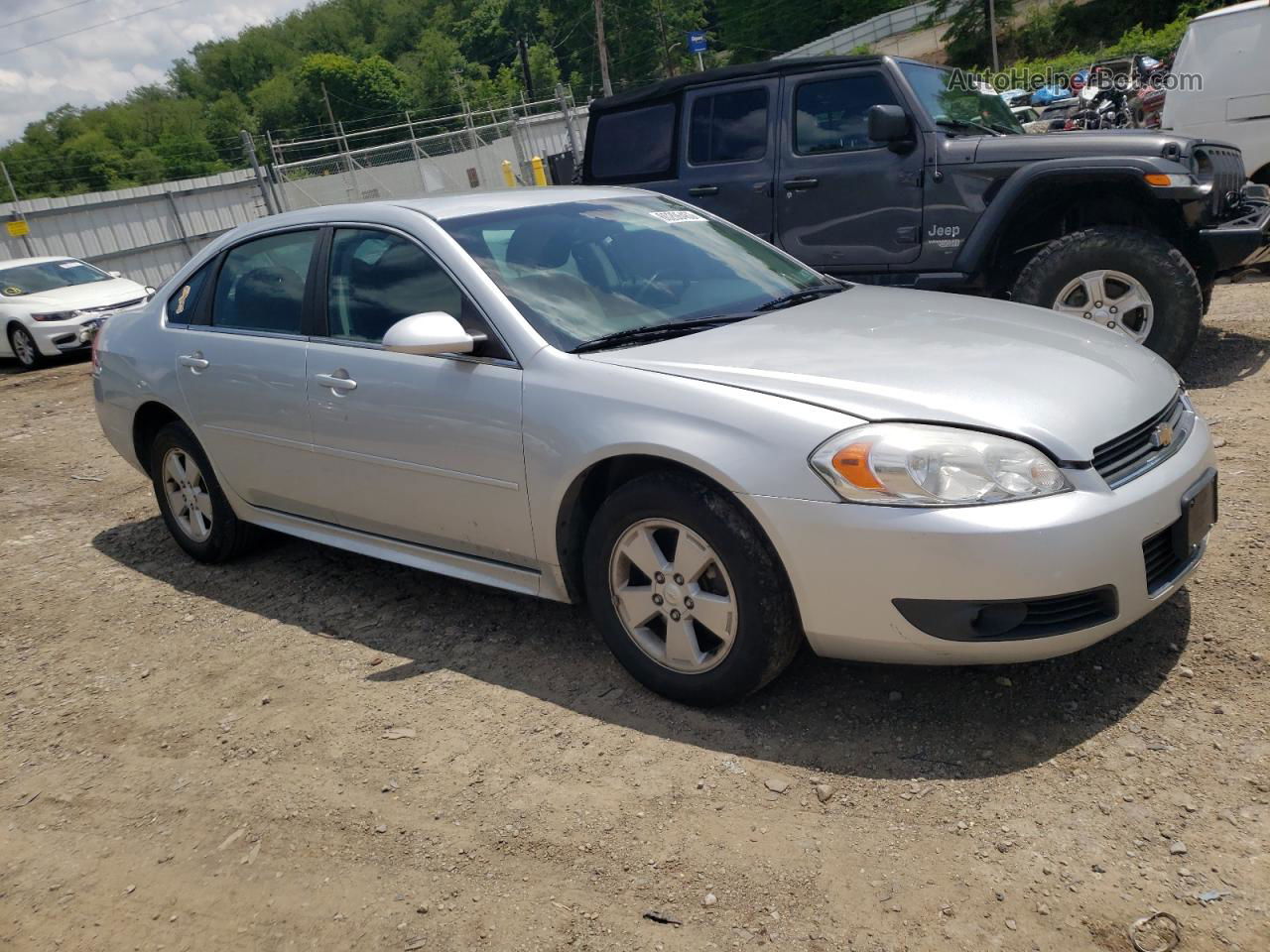 2011 Chevrolet Impala Lt Silver vin: 2G1WG5EK5B1159710