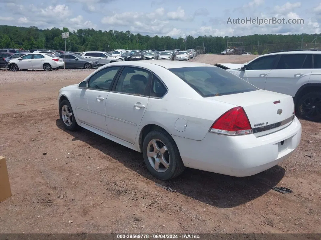 2011 Chevrolet Impala Lt White vin: 2G1WG5EK5B1167256