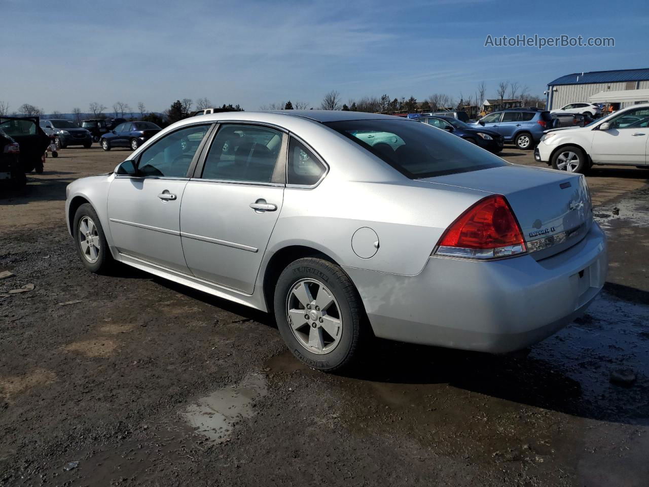 2011 Chevrolet Impala Lt Silver vin: 2G1WG5EK5B1176054