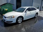 2011 Chevrolet Impala Lt White vin: 2G1WG5EK5B1204404