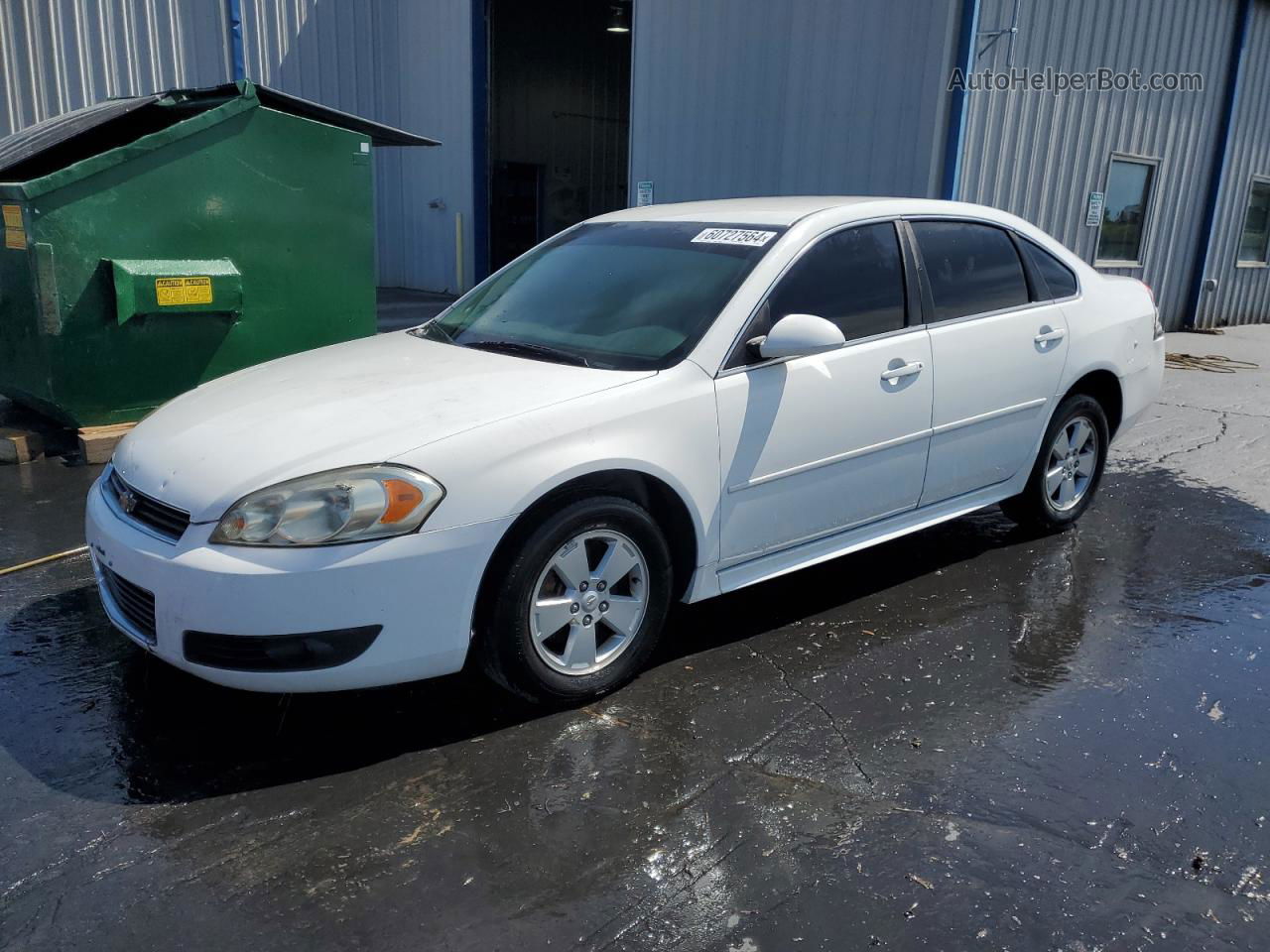 2011 Chevrolet Impala Lt Белый vin: 2G1WG5EK5B1204404