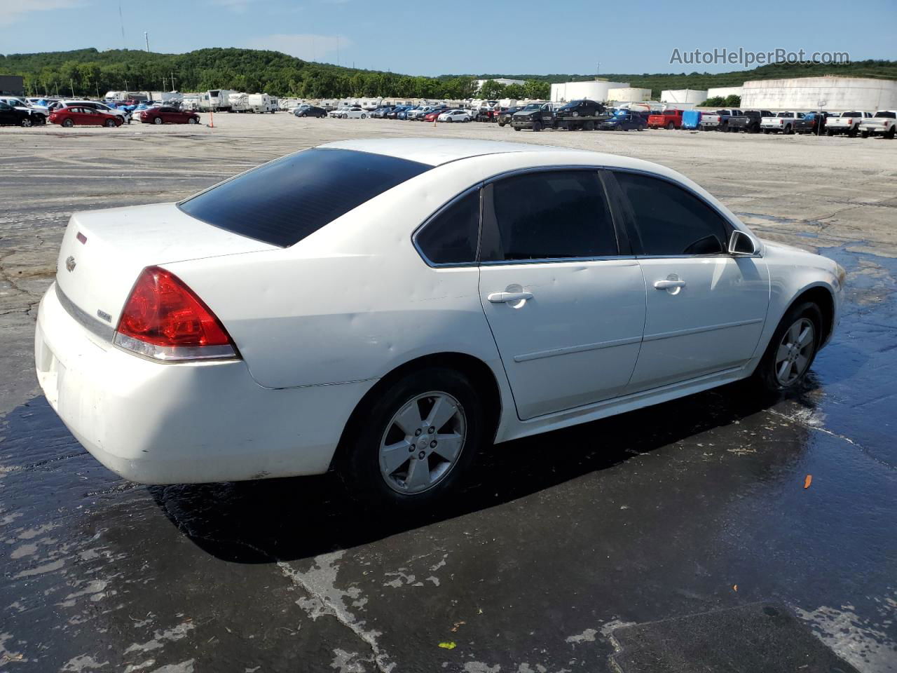 2011 Chevrolet Impala Lt White vin: 2G1WG5EK5B1204404