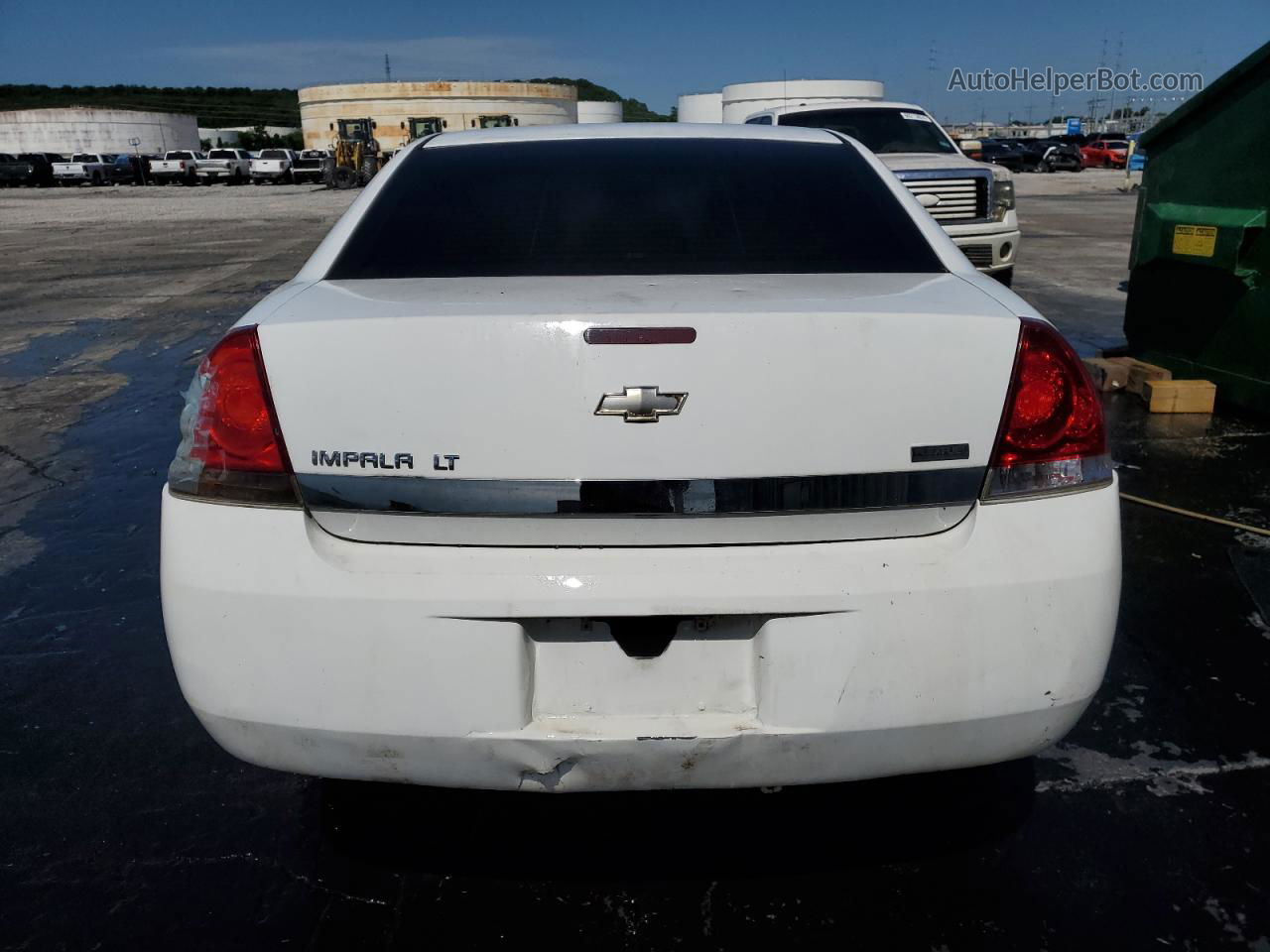 2011 Chevrolet Impala Lt White vin: 2G1WG5EK5B1204404