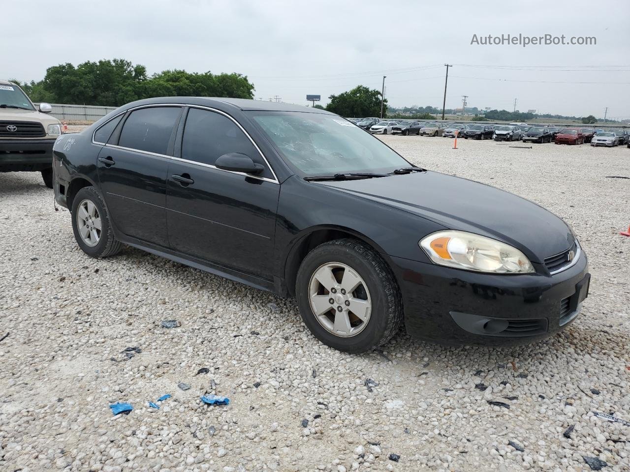 2011 Chevrolet Impala Lt Black vin: 2G1WG5EK5B1214074