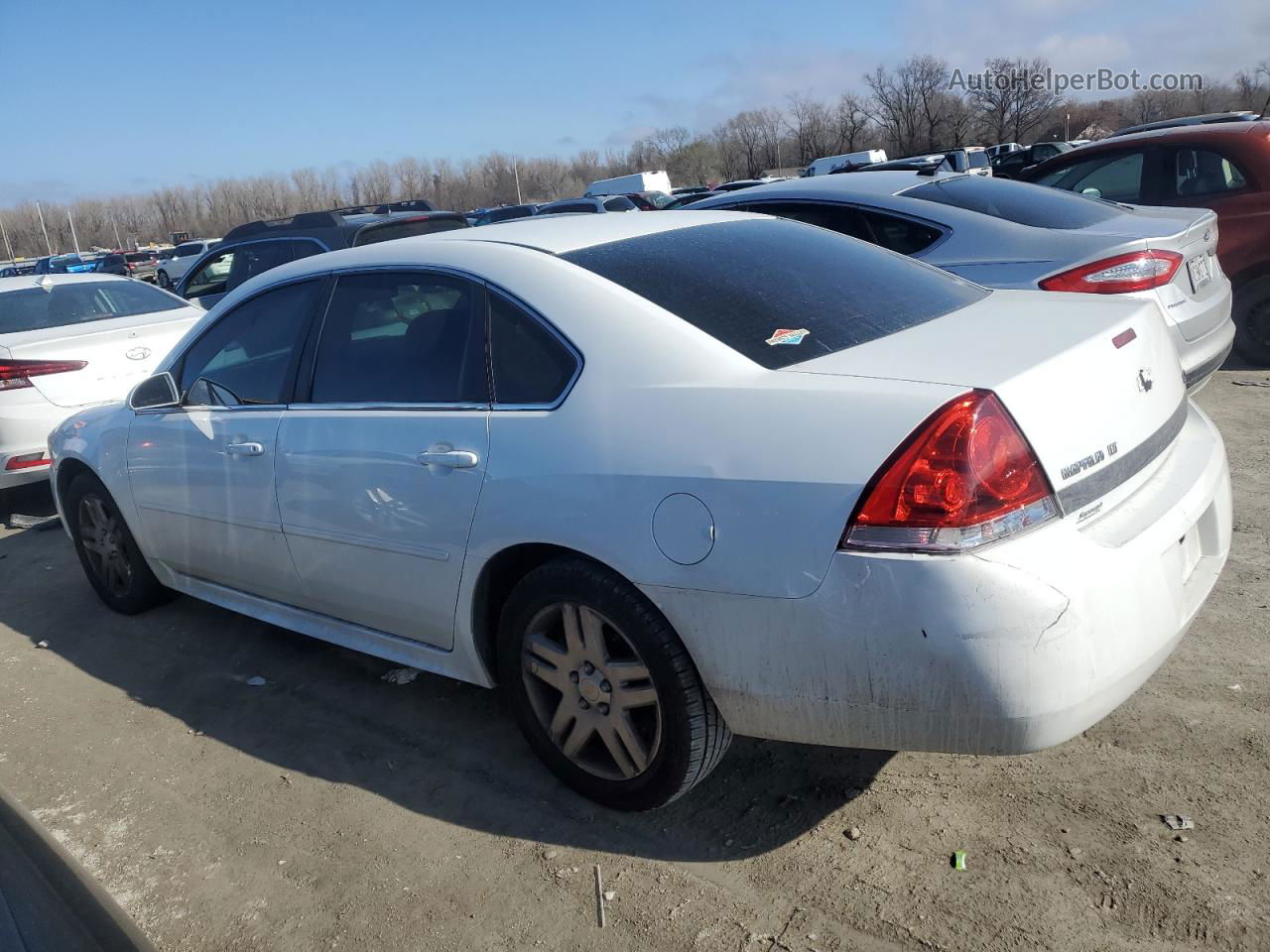 2011 Chevrolet Impala Lt White vin: 2G1WG5EK5B1246393