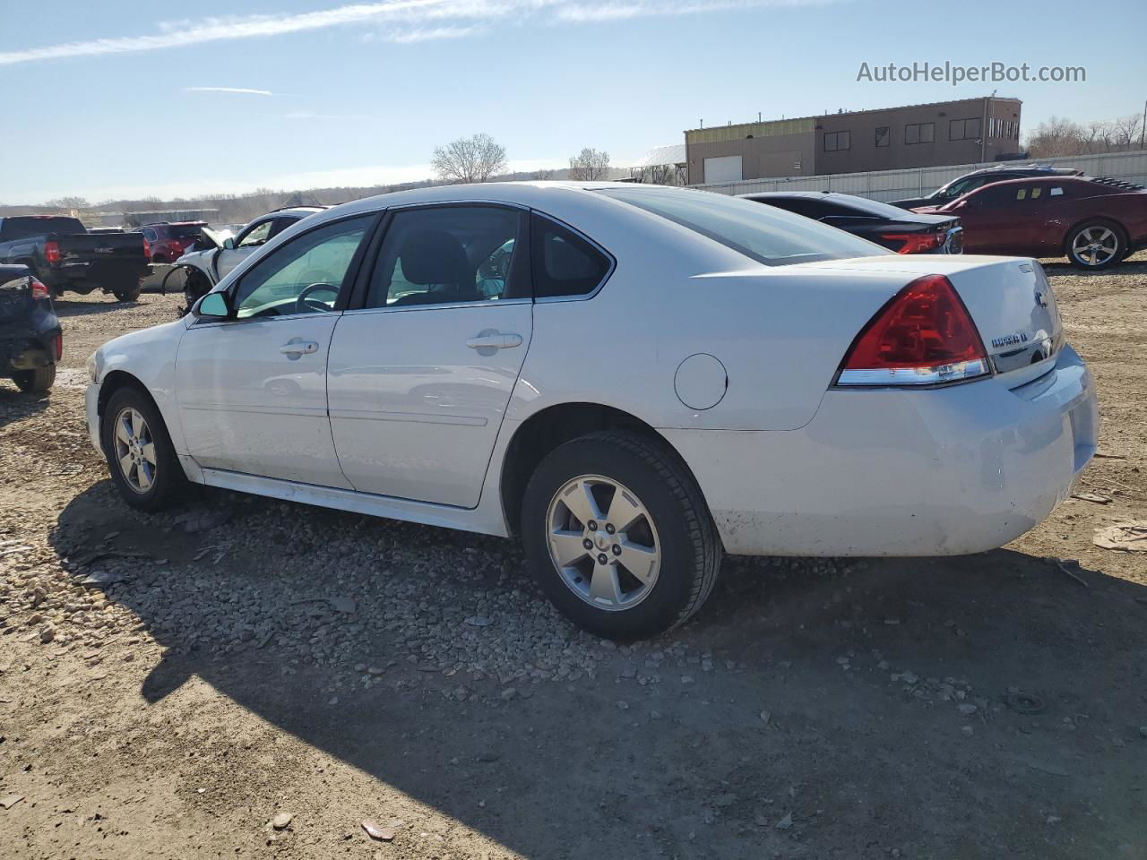 2011 Chevrolet Impala Lt White vin: 2G1WG5EK5B1260231