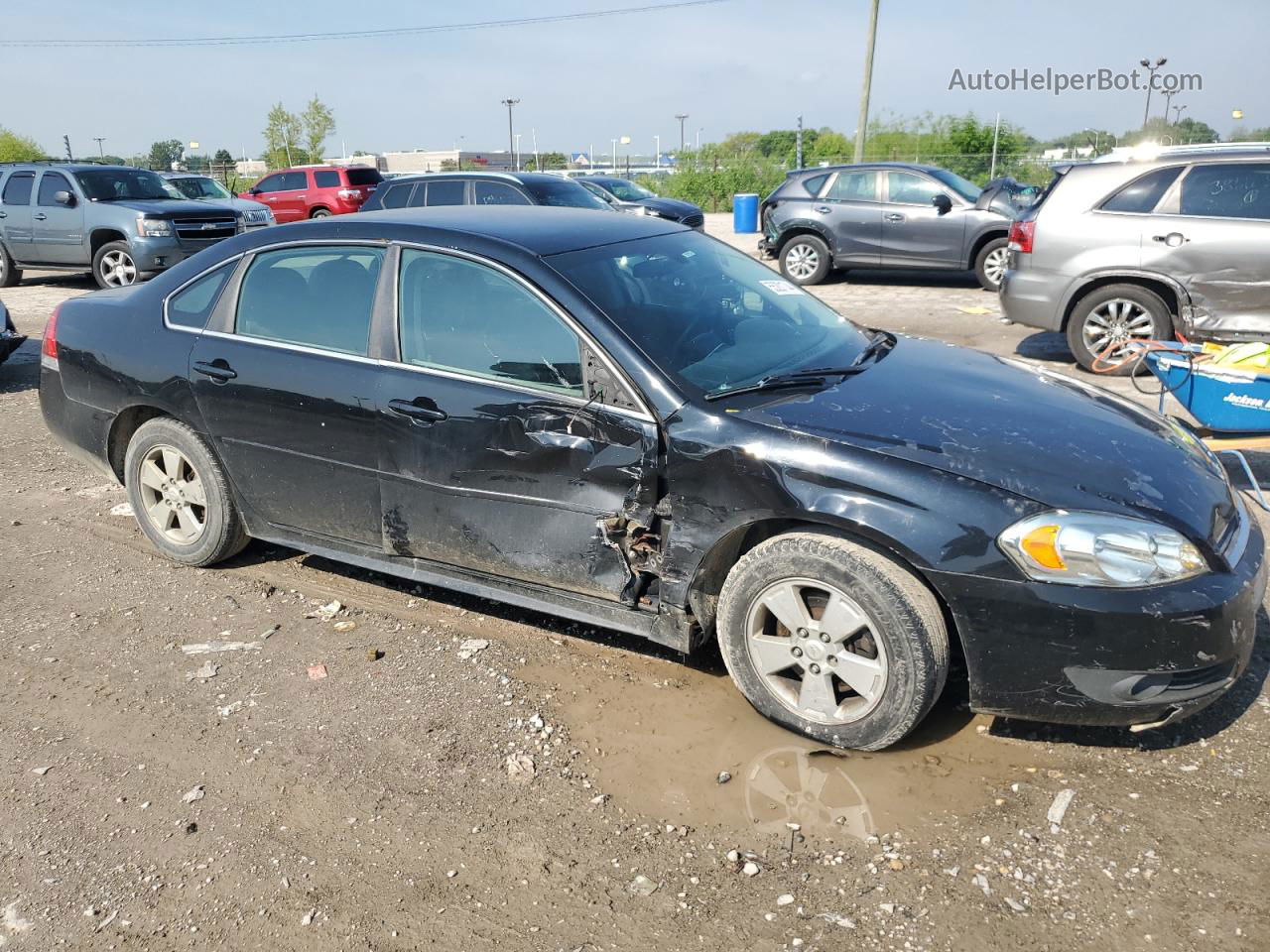 2011 Chevrolet Impala Lt Черный vin: 2G1WG5EK5B1268328