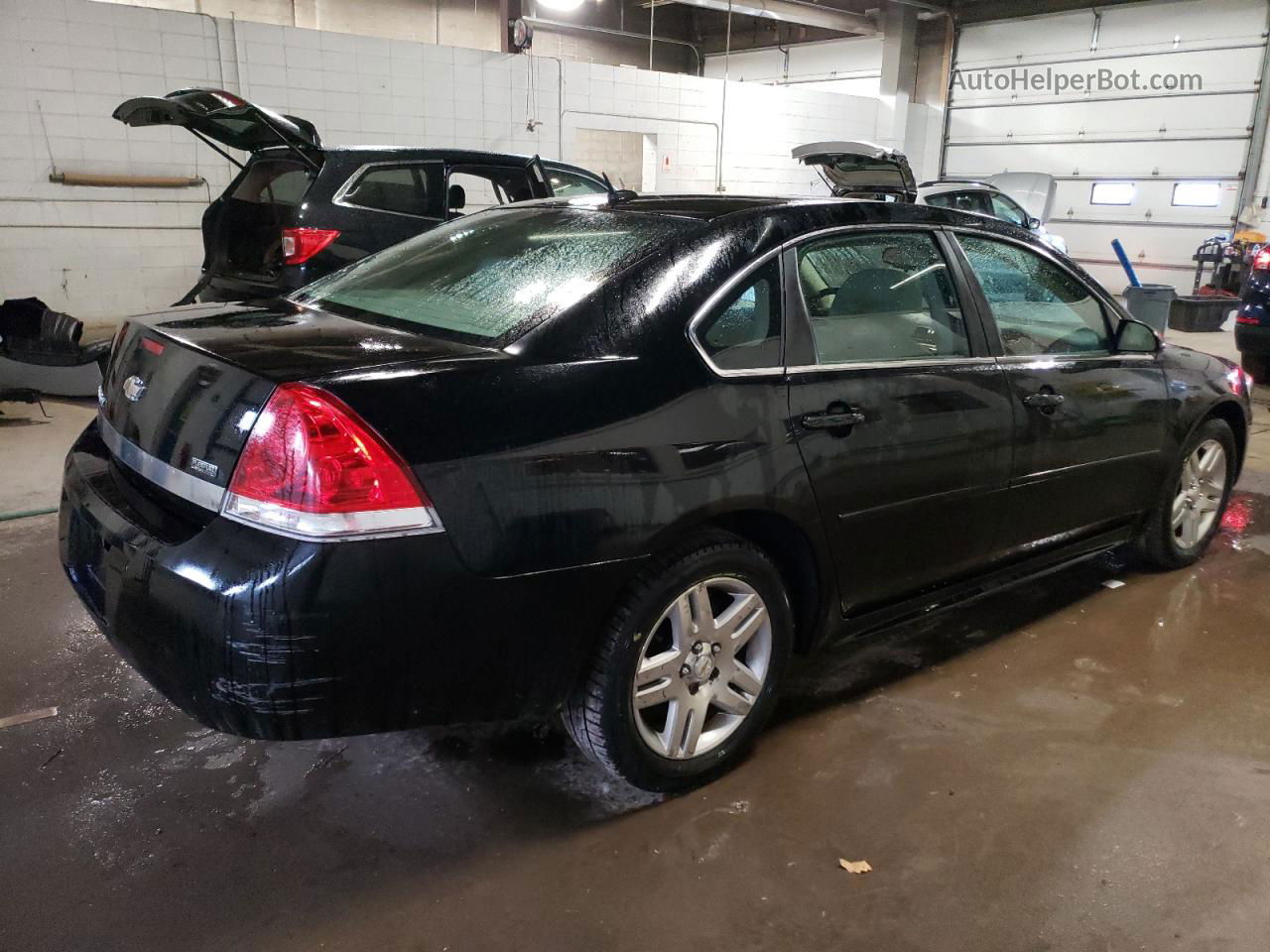 2011 Chevrolet Impala Lt Black vin: 2G1WG5EK5B1277563