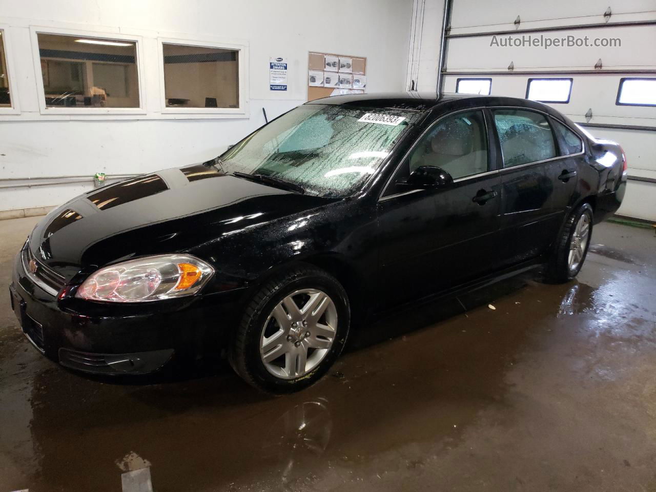 2011 Chevrolet Impala Lt Black vin: 2G1WG5EK5B1277563