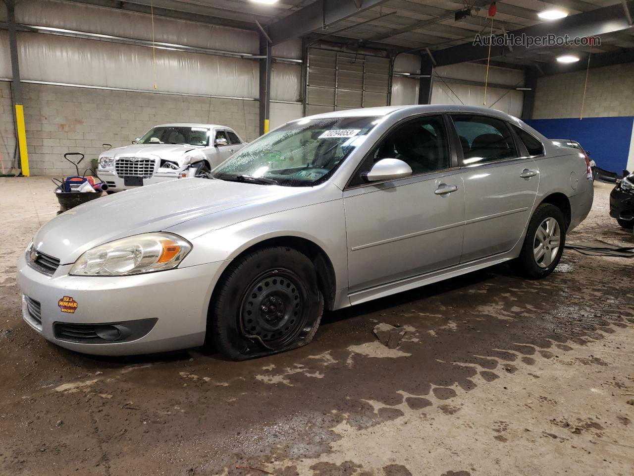 2011 Chevrolet Impala Lt Серебряный vin: 2G1WG5EK5B1305345