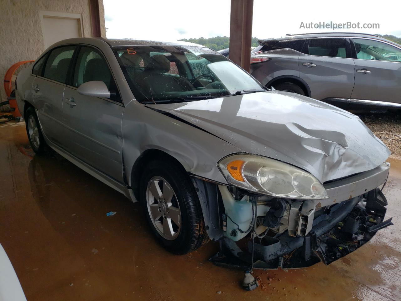 2011 Chevrolet Impala Lt Silver vin: 2G1WG5EK6B1108894