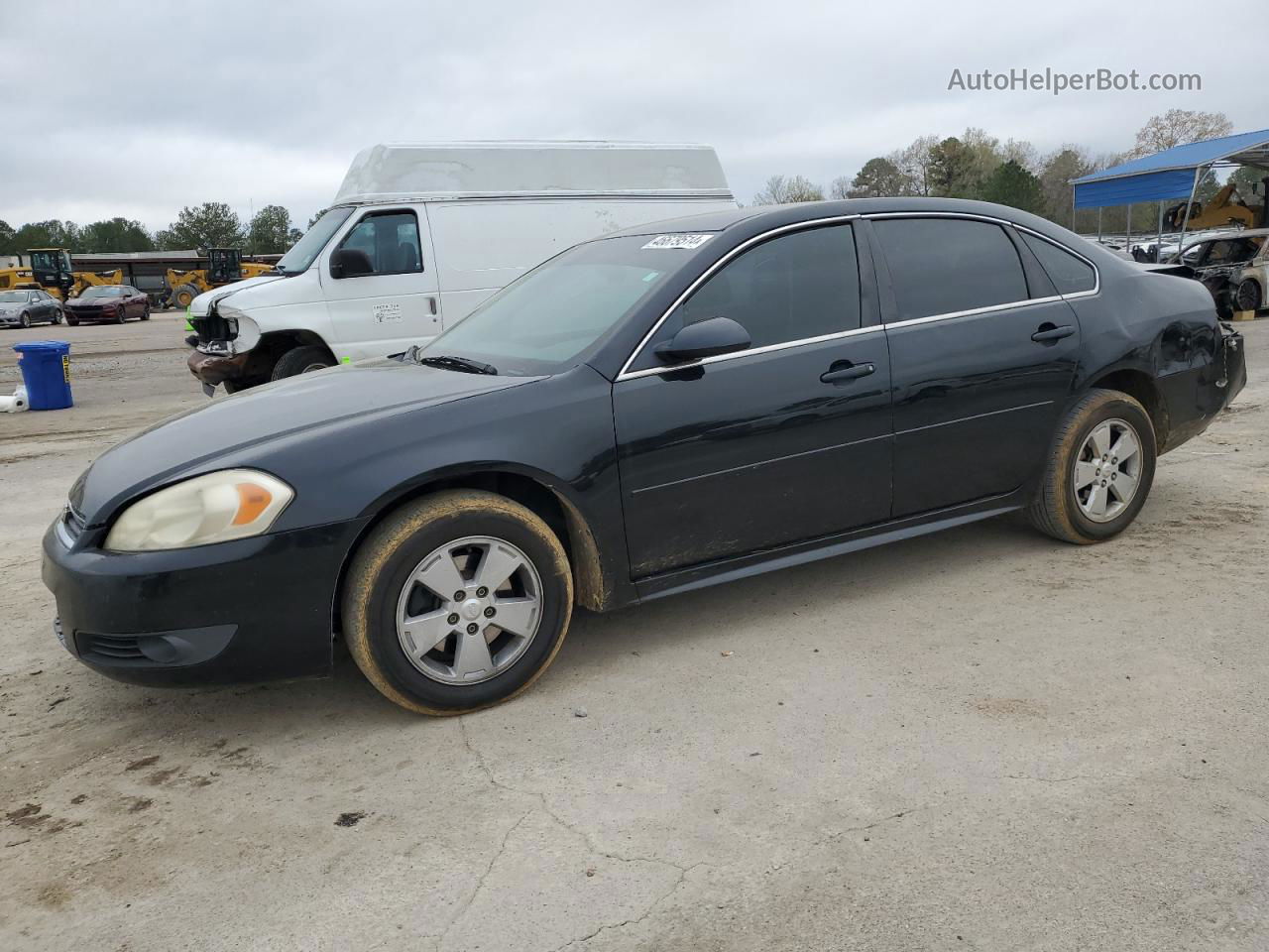 2011 Chevrolet Impala Lt Black vin: 2G1WG5EK6B1150482