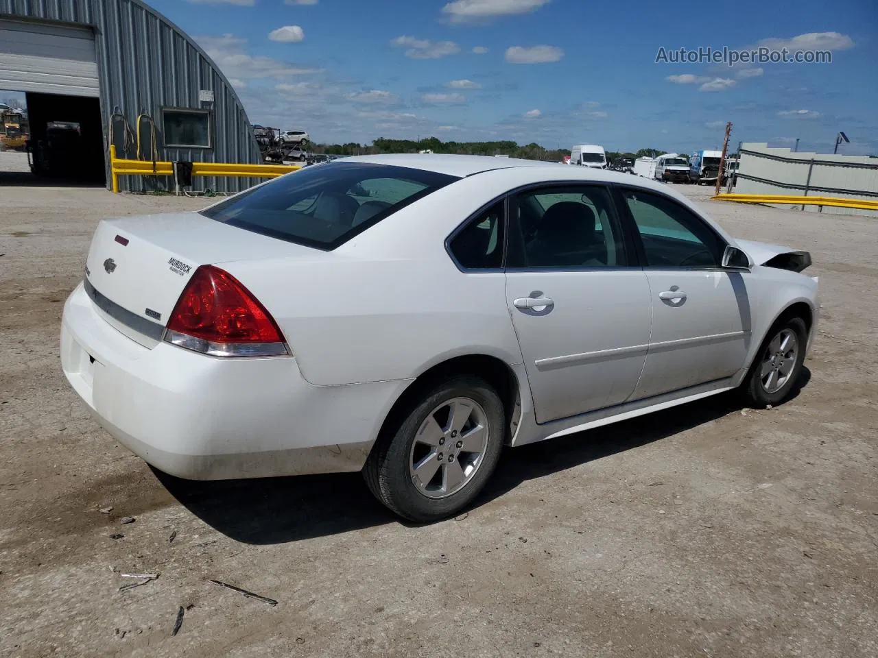 2011 Chevrolet Impala Lt White vin: 2G1WG5EK6B1156699