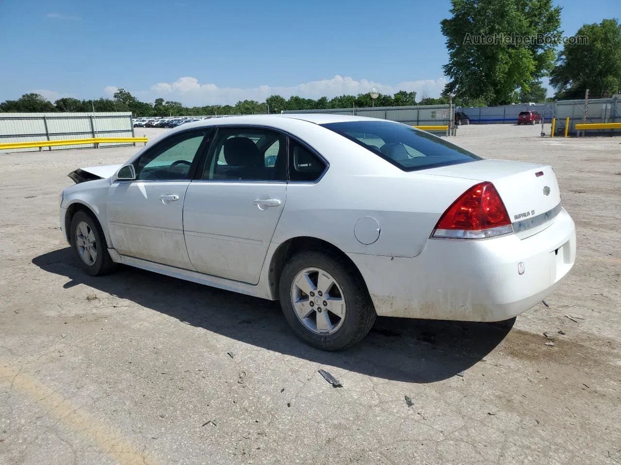 2011 Chevrolet Impala Lt White vin: 2G1WG5EK6B1156699