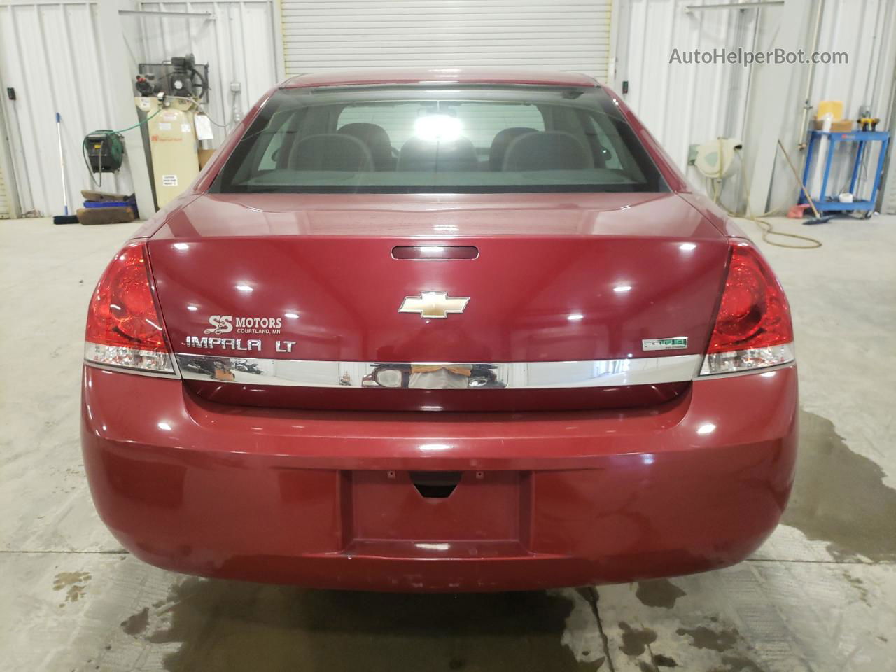 2011 Chevrolet Impala Lt Maroon vin: 2G1WG5EK6B1168805