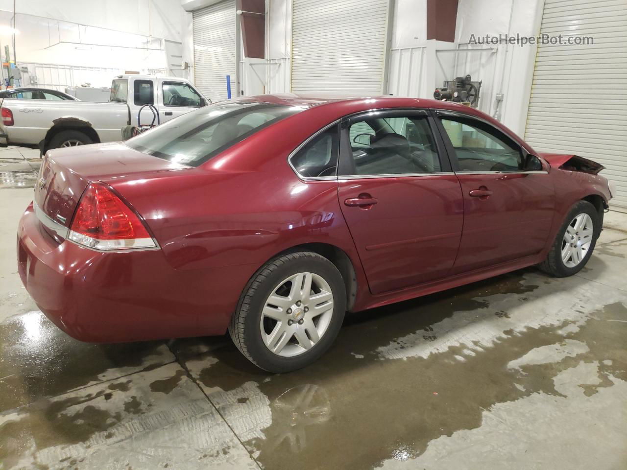 2011 Chevrolet Impala Lt Maroon vin: 2G1WG5EK6B1168805