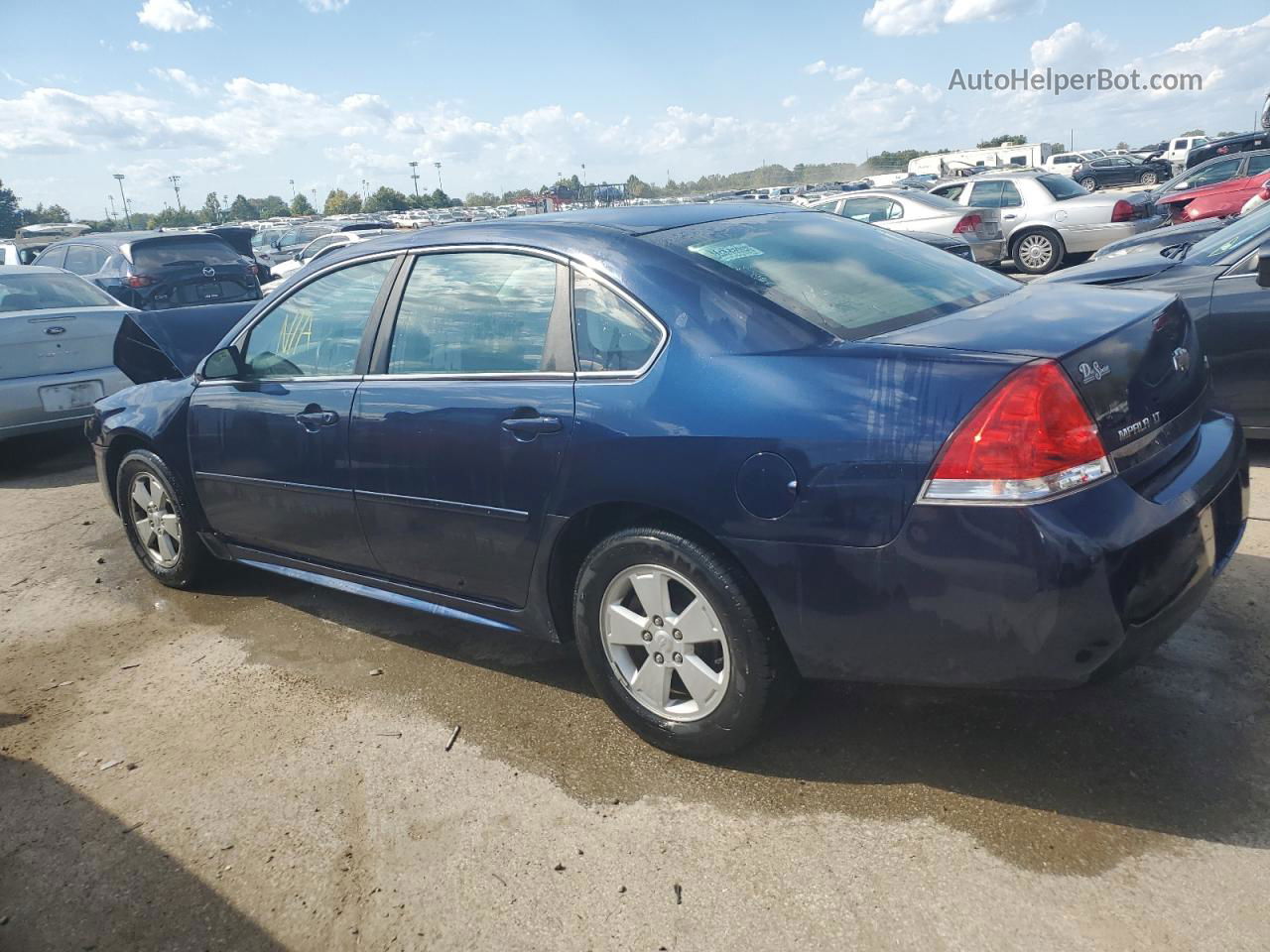 2011 Chevrolet Impala Lt Blue vin: 2G1WG5EK6B1213452