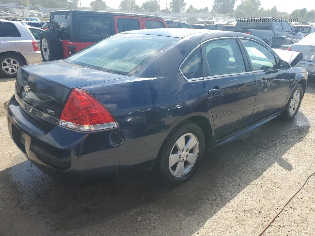 2011 Chevrolet Impala Lt Blue vin: 2G1WG5EK6B1213452