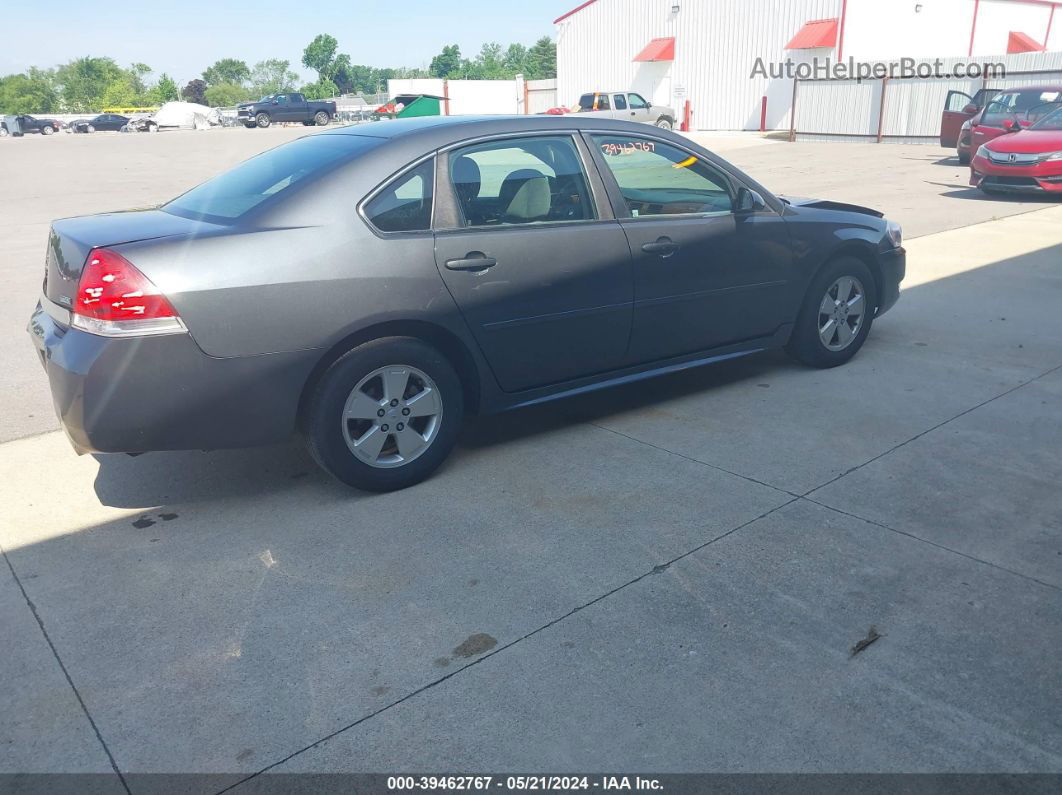 2011 Chevrolet Impala Lt Gray vin: 2G1WG5EK6B1220787