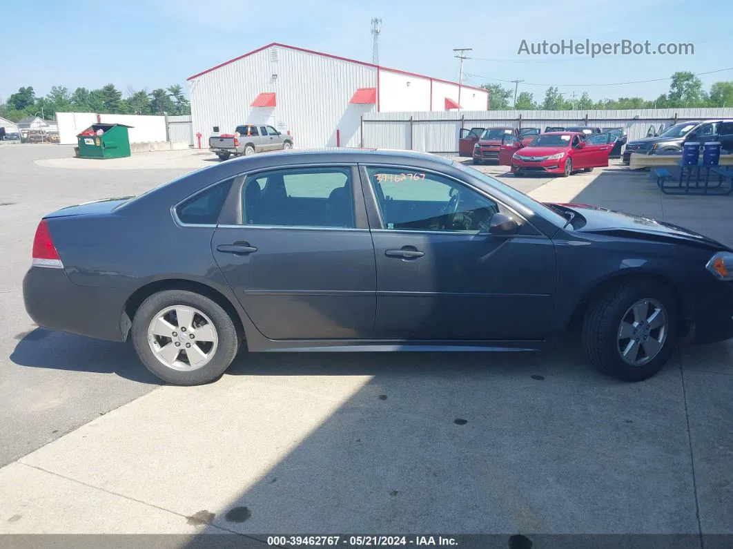 2011 Chevrolet Impala Lt Gray vin: 2G1WG5EK6B1220787