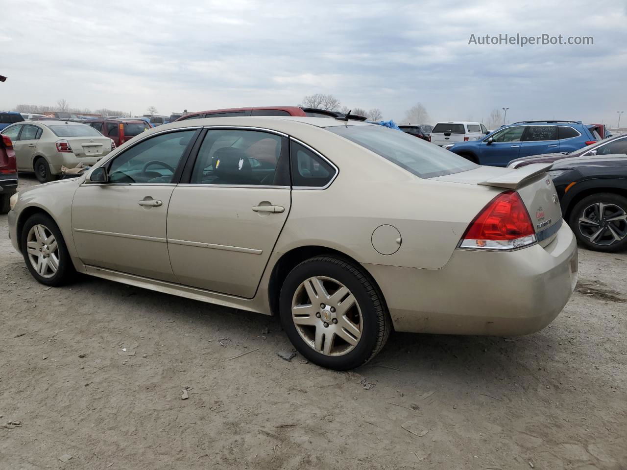 2011 Chevrolet Impala Lt Gold vin: 2G1WG5EK6B1242952