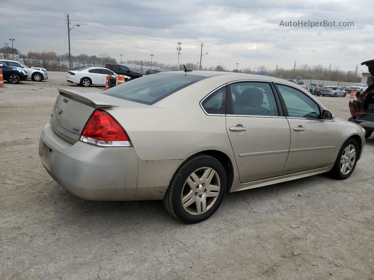 2011 Chevrolet Impala Lt Gold vin: 2G1WG5EK6B1242952