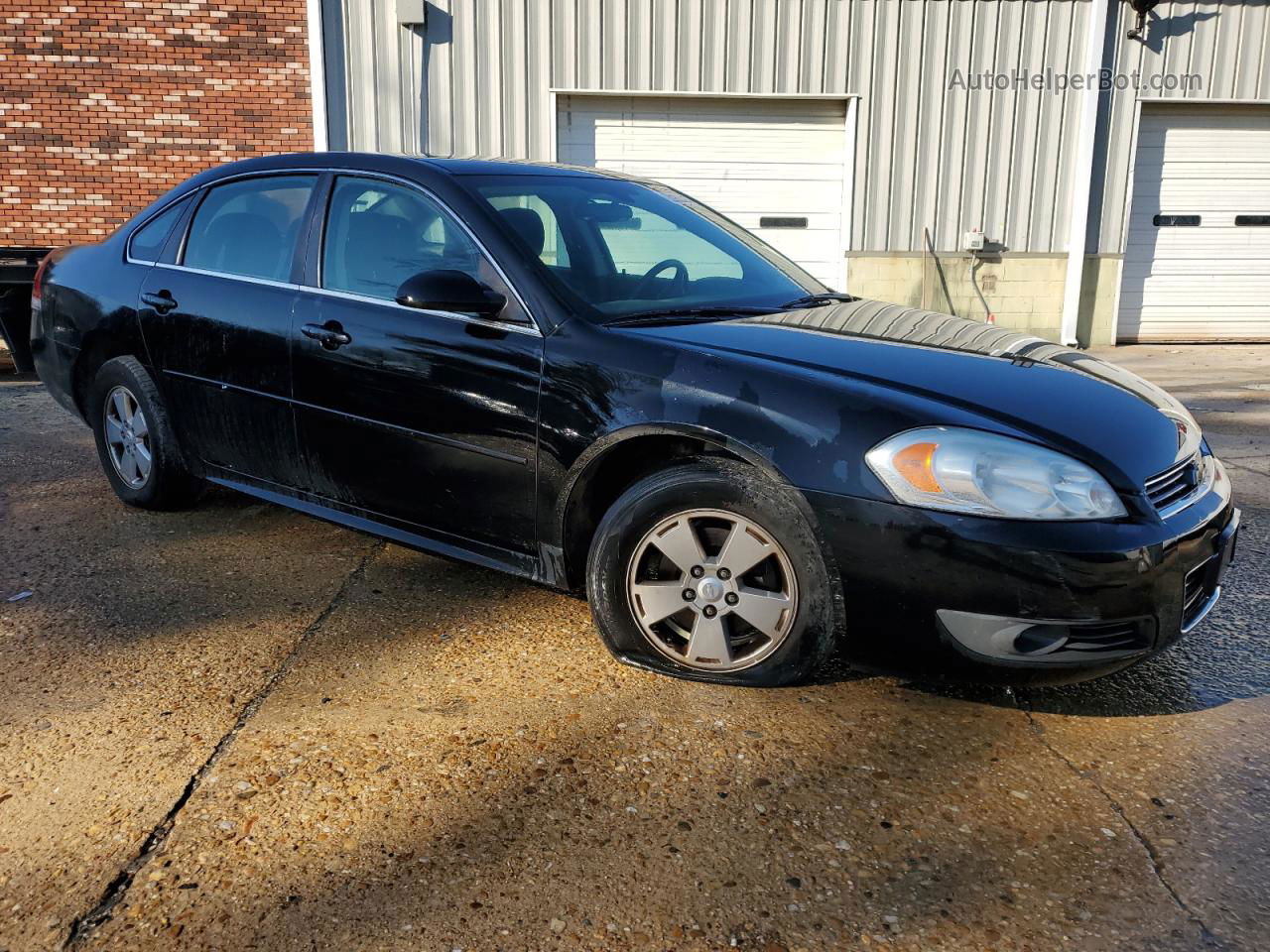 2011 Chevrolet Impala Lt Черный vin: 2G1WG5EK6B1277118