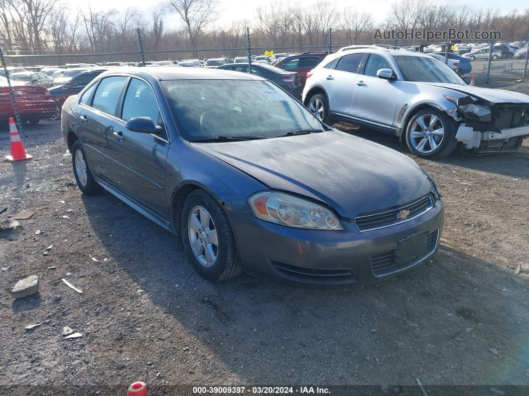 2011 Chevrolet Impala Lt Gray vin: 2G1WG5EK6B1286790