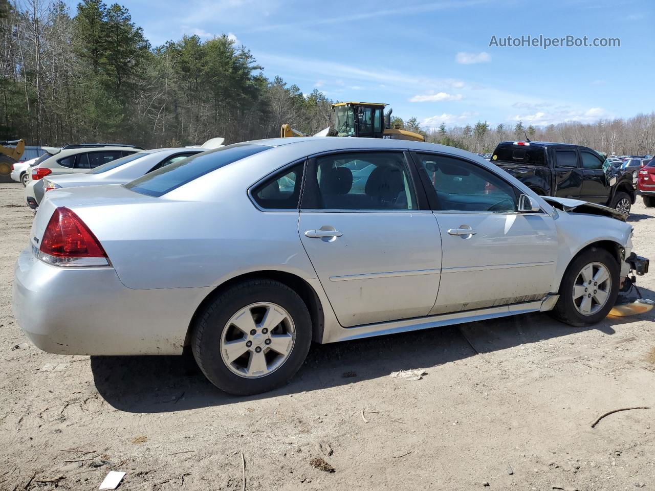 2011 Chevrolet Impala Lt Silver vin: 2G1WG5EK7B1132802