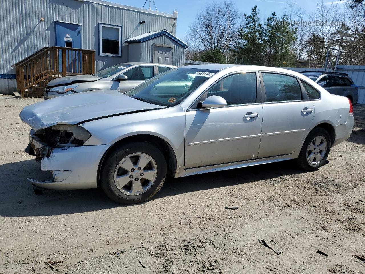 2011 Chevrolet Impala Lt Серебряный vin: 2G1WG5EK7B1132802