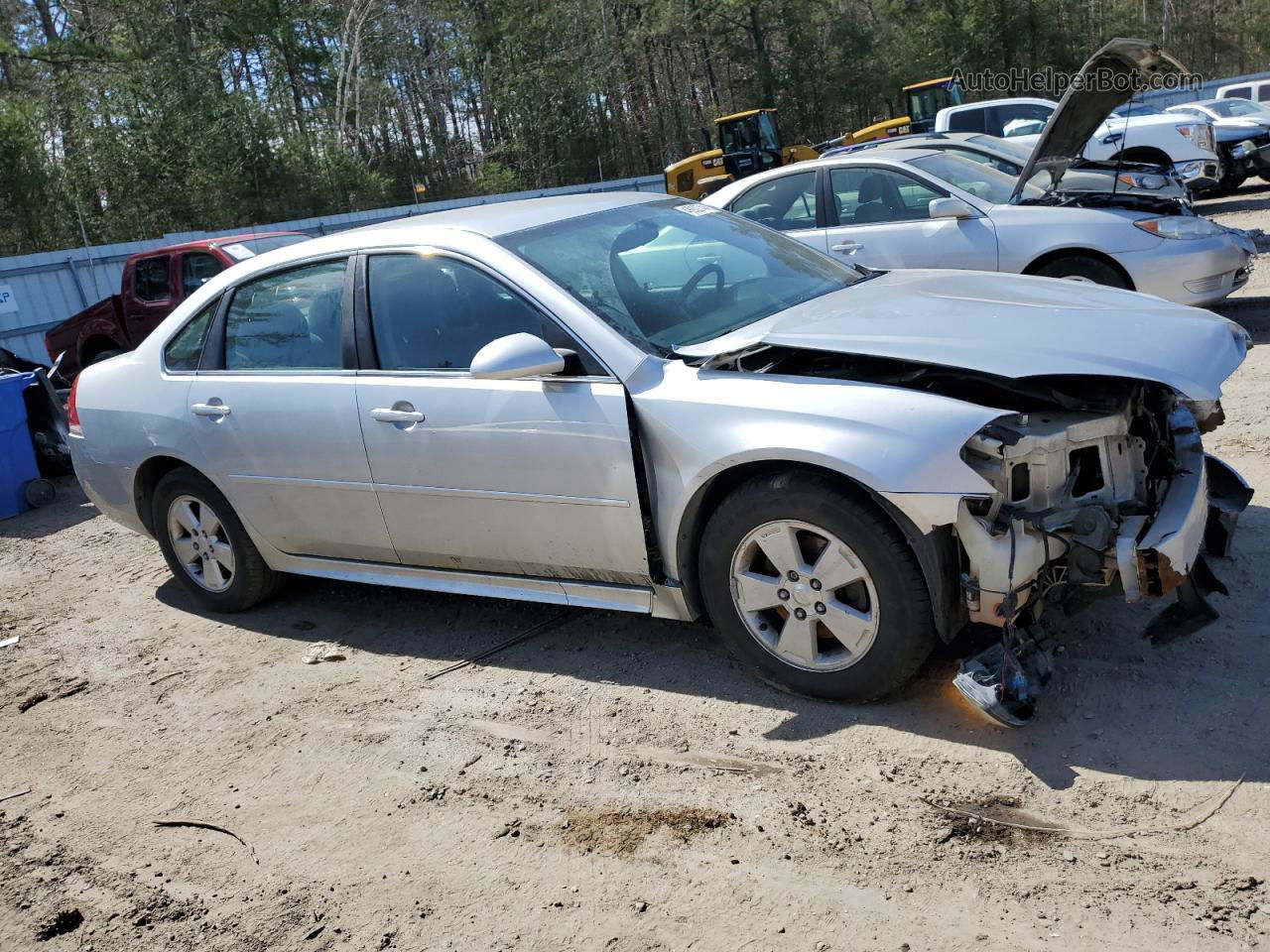 2011 Chevrolet Impala Lt Серебряный vin: 2G1WG5EK7B1132802