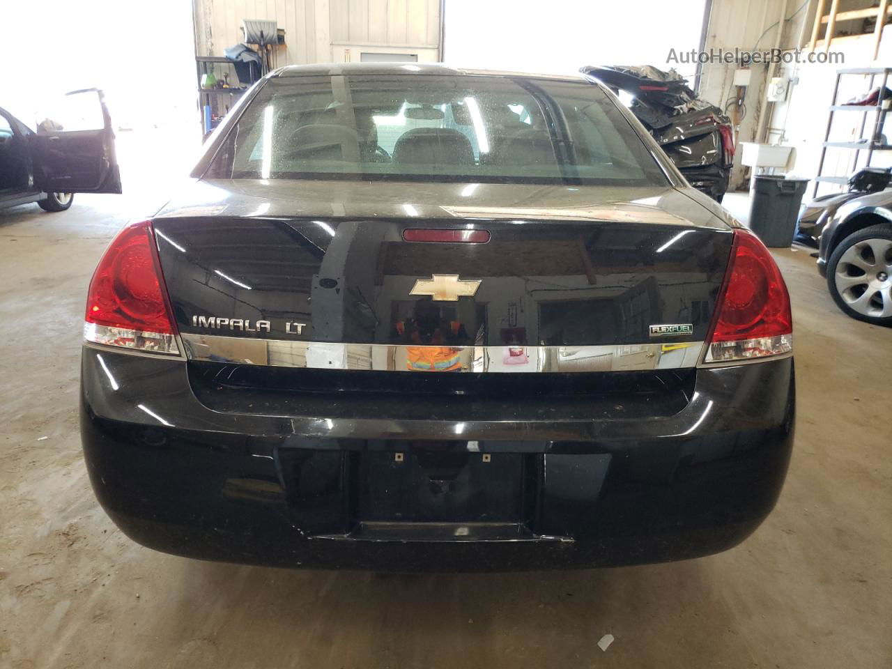 2011 Chevrolet Impala Lt Black vin: 2G1WG5EK7B1140446