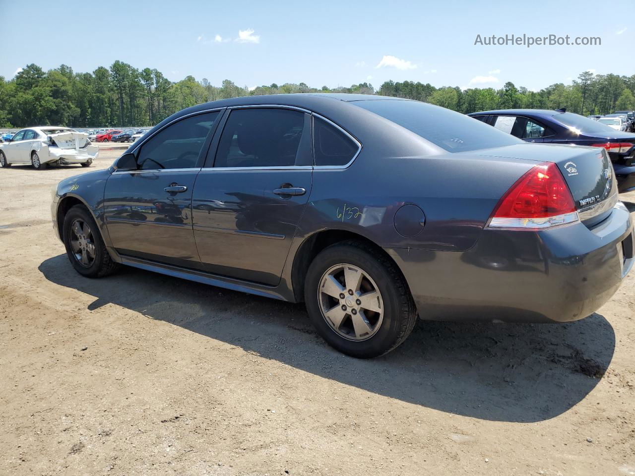 2011 Chevrolet Impala Lt Серебряный vin: 2G1WG5EK7B1140480