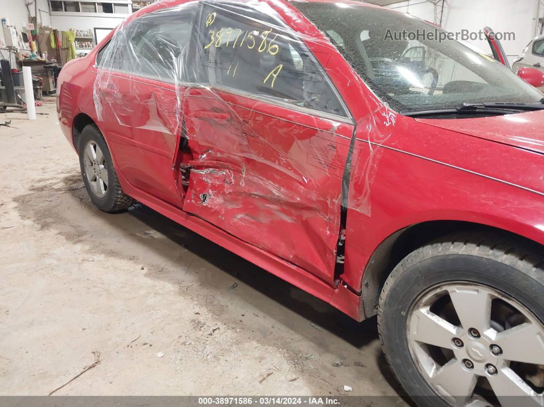 2011 Chevrolet Impala Lt Red vin: 2G1WG5EK7B1148014