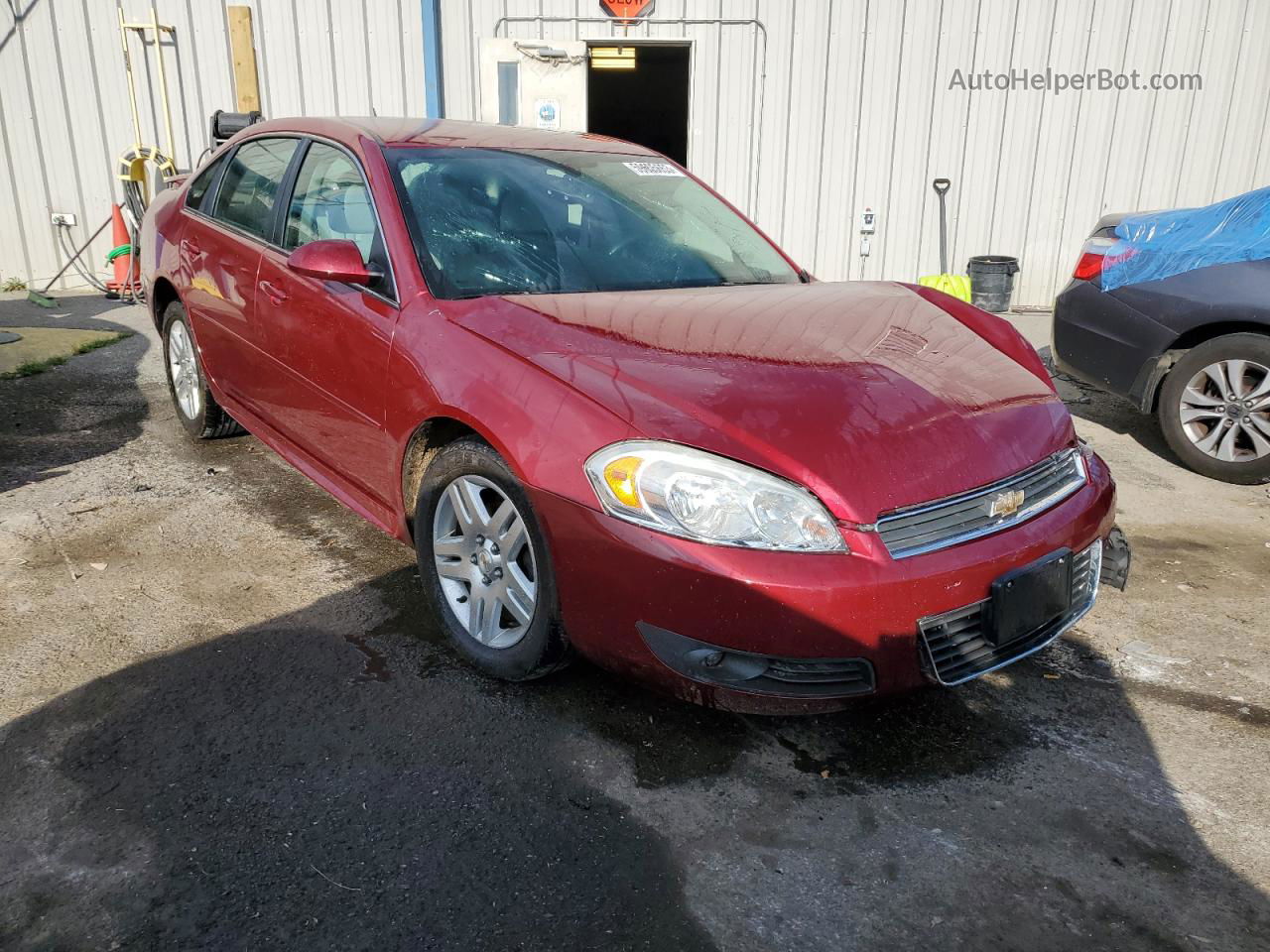 2011 Chevrolet Impala Lt Red vin: 2G1WG5EK7B1176881