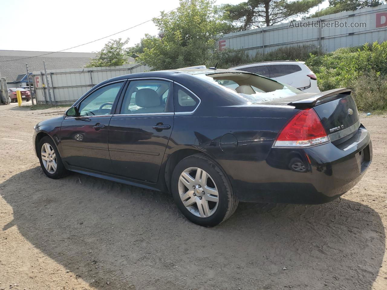 2011 Chevrolet Impala Lt Black vin: 2G1WG5EK7B1178579