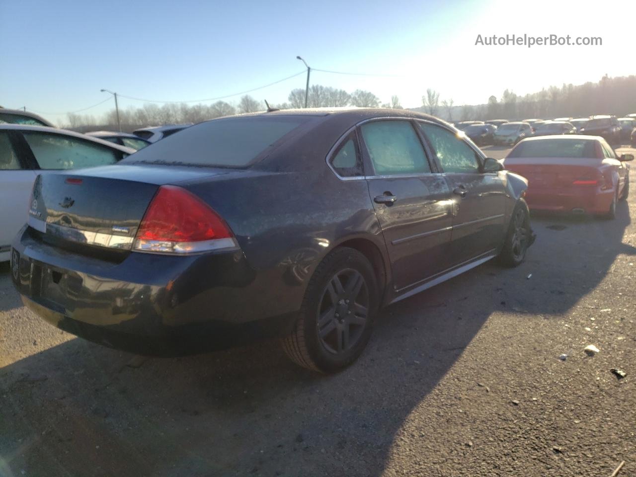 2011 Chevrolet Impala Lt Black vin: 2G1WG5EK7B1179523