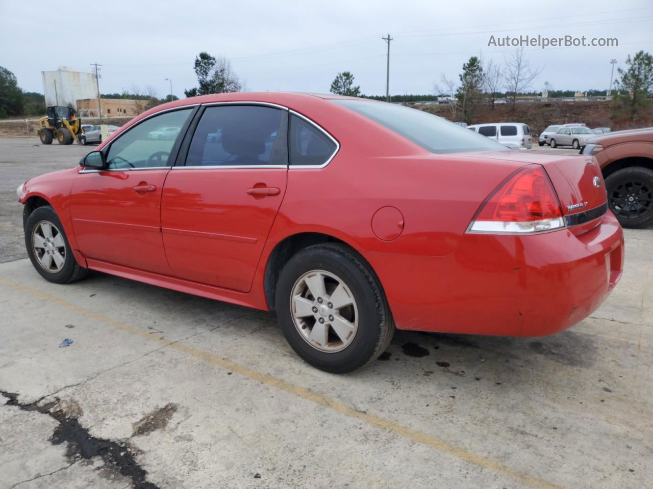 2011 Chevrolet Impala Lt Красный vin: 2G1WG5EK7B1224816