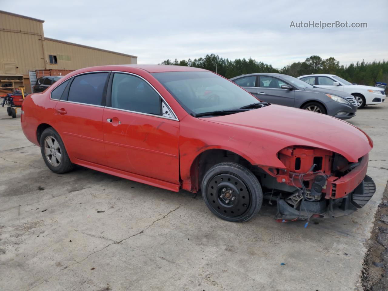 2011 Chevrolet Impala Lt Red vin: 2G1WG5EK7B1224816