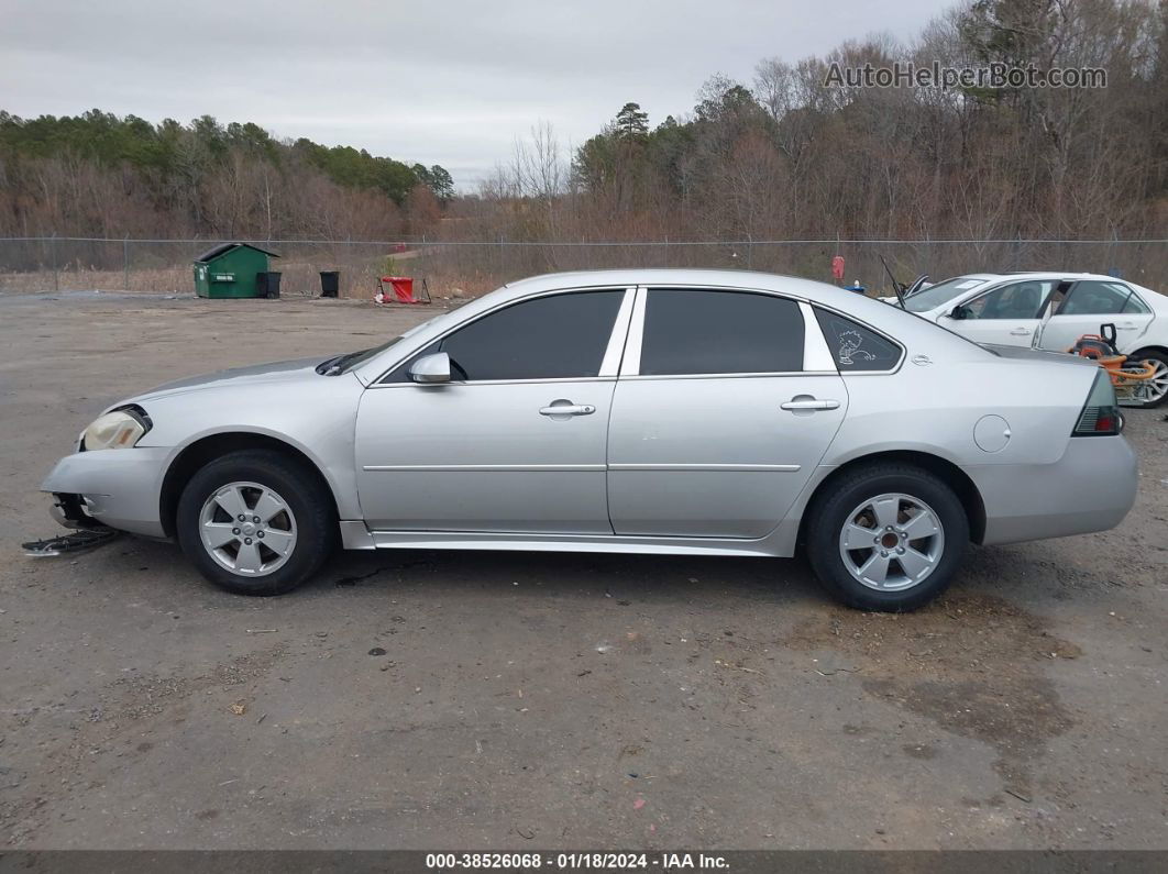 2011 Chevrolet Impala Lt Silver vin: 2G1WG5EK7B1236528