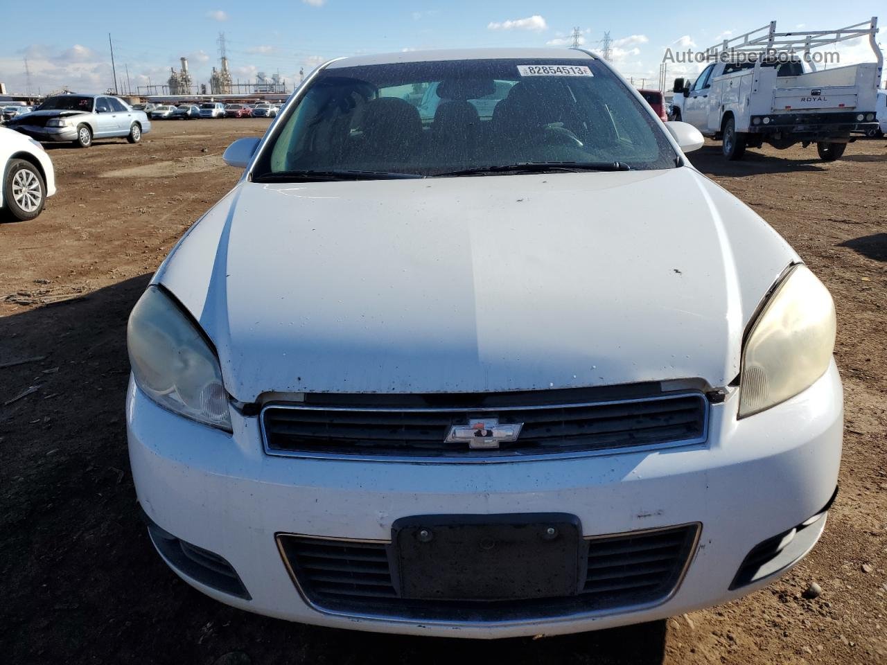 2011 Chevrolet Impala Lt White vin: 2G1WG5EK7B1264586