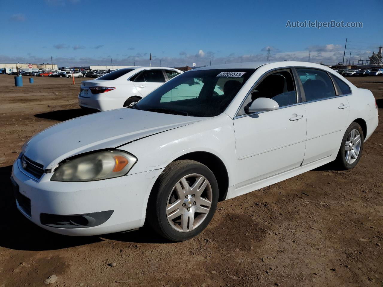 2011 Chevrolet Impala Lt Белый vin: 2G1WG5EK7B1264586